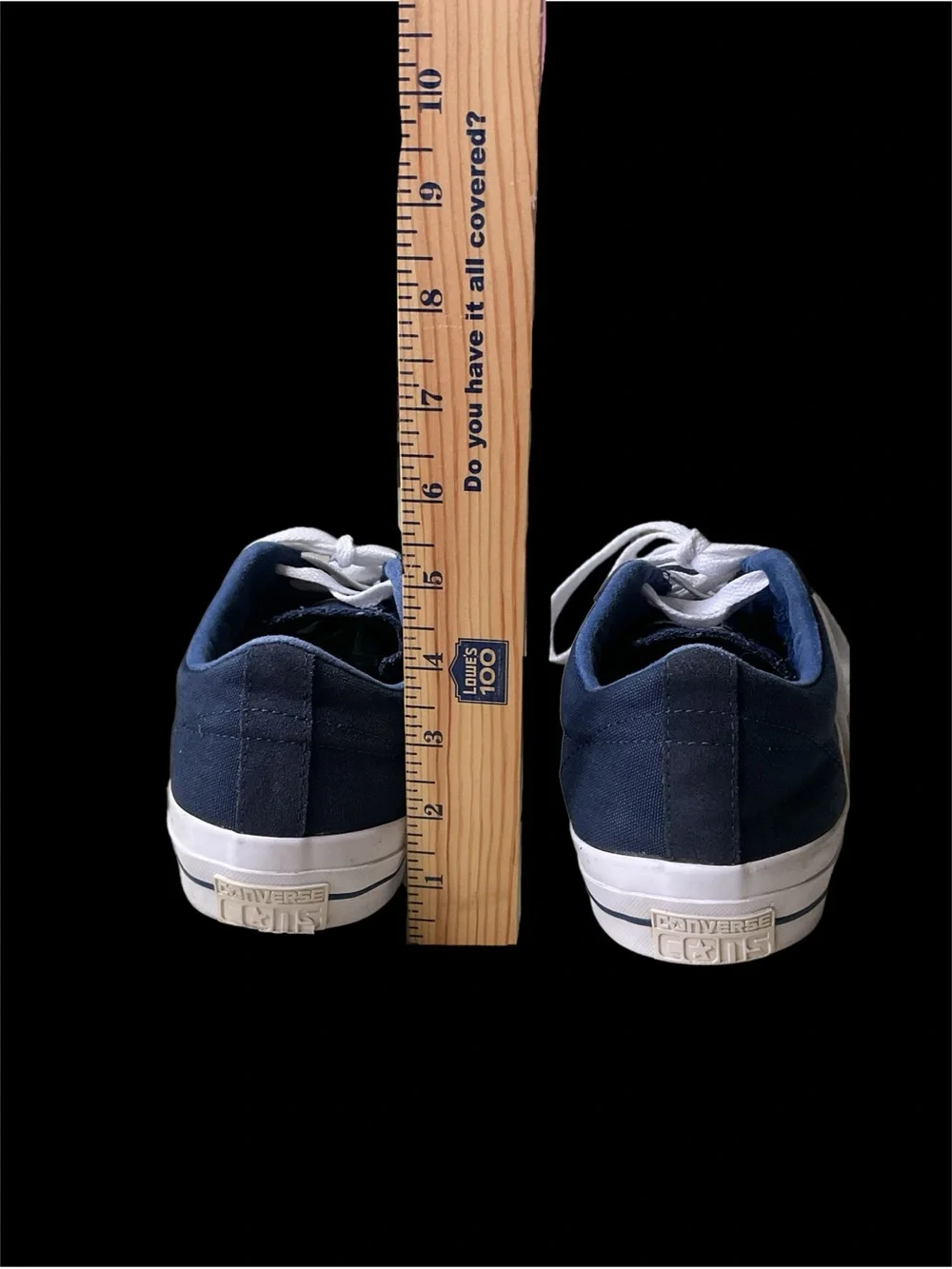 Converse Con One Star Ox Navy Canvas Monochromatic Tonal Blue 153708C M 10/W 12